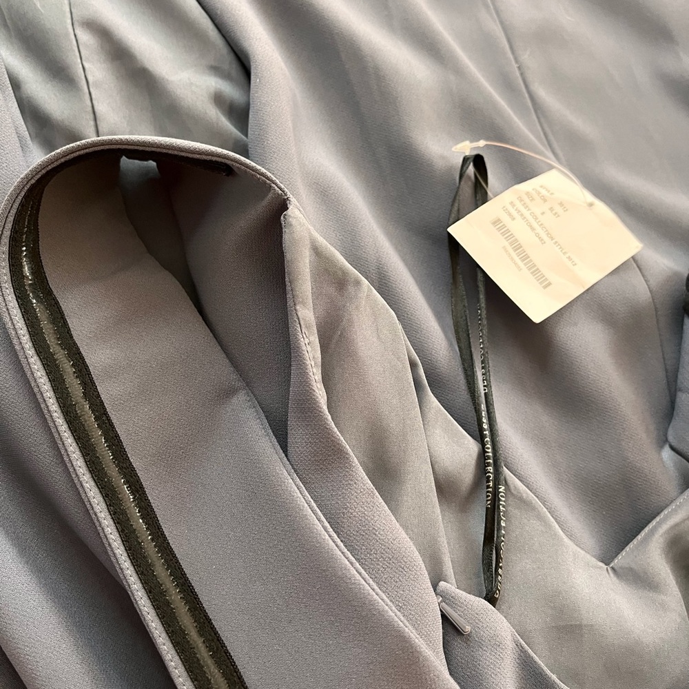 Dessy Collection Vivian Diamond Nordstrom Style 3012 Silverstone gown - Picture 10 of 12